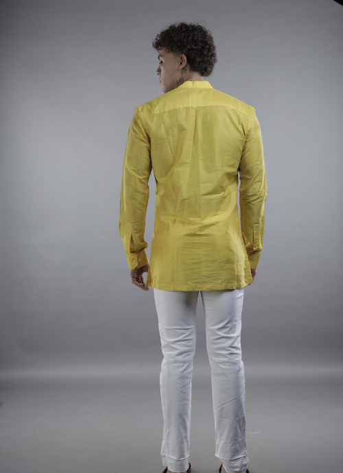 Mustard Yellow Men’s Kurta